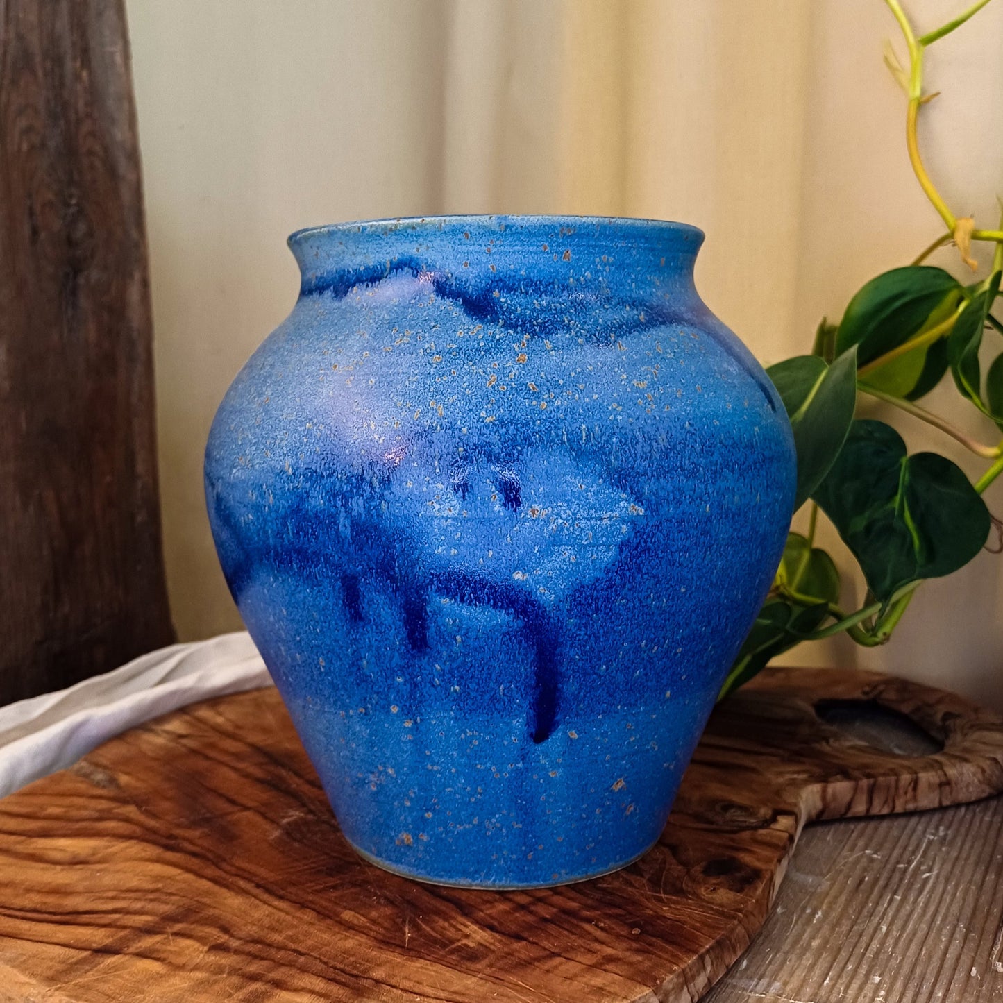 Große Vase mit faszinierender Glasur