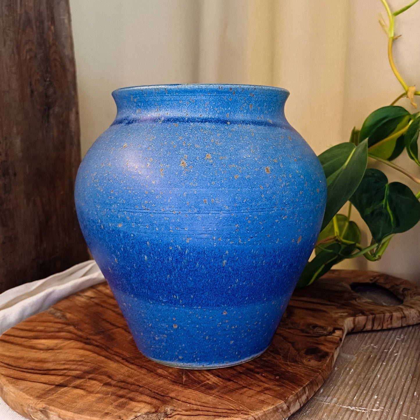 Große Vase mit faszinierender Glasur